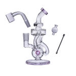 Goody Glass - Drummer Boy Mini Dab Rig Recycler 4-Piece Kit