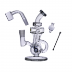 Goody Glass - Drummer Boy Mini Dab Rig Recycler 4-Piece Kit