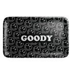 Goody Glass Pattern Face Black Rolling Tray