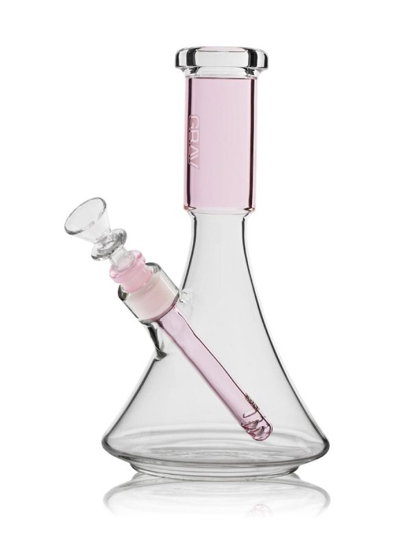 GRAV Medium Accented Deco Beaker Bong