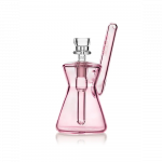 Hourglass Pocket Bubbler for Compact Water Pipe Experience