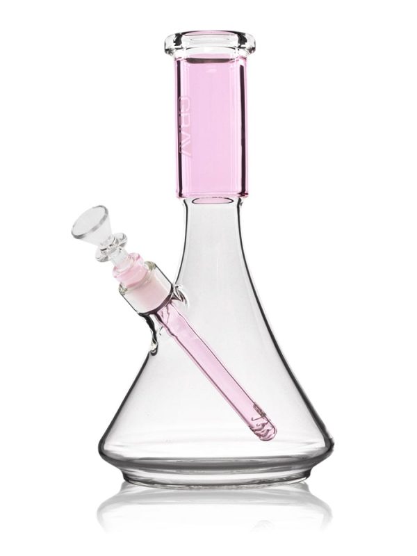 Large Accented Deco Beaker Bong