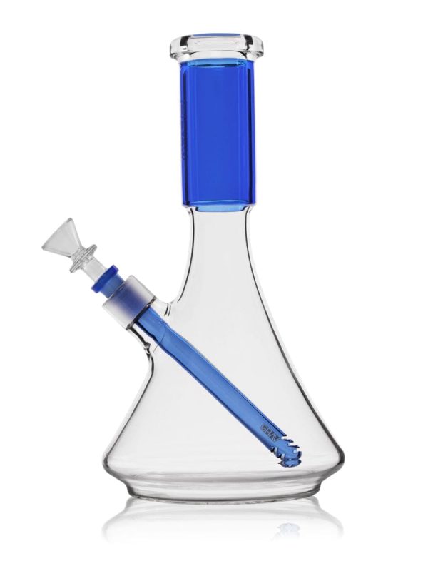 Large Accented Deco Beaker Bong