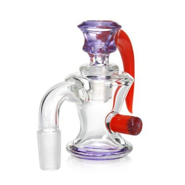Green Flower DRY ASH CATCHER WITH FLOWER BOWL