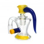 Green Flower DRY ASH CATCHER WITH FLOWER BOWL