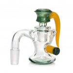 Green Flower DRY ASH CATCHER WITH FLOWER BOWL