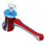 Hammer Silicone Bubbler with Removable Glass Bowl