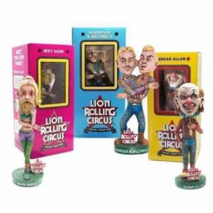 Lion Rolling Circus Bobblehead Toy