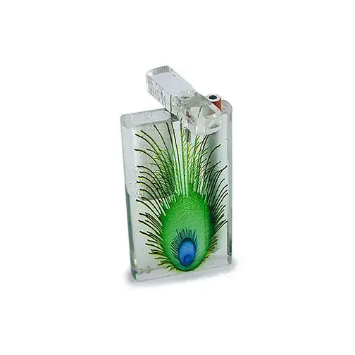 Handmade Acrylic Peacock Dugout with one Hitter