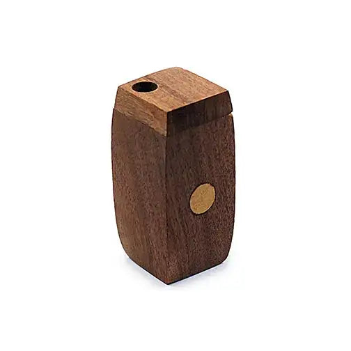 Handmade Wooden Dots Dugout with one Hitter