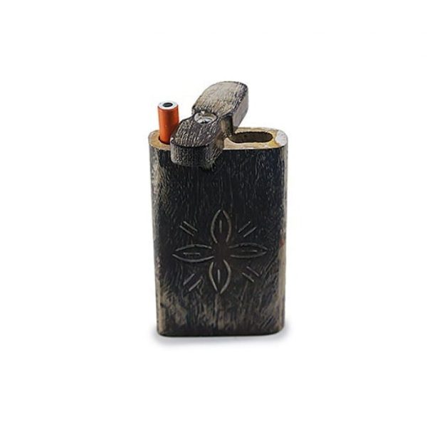Unique Handmade Wooden Flower Dugouts for Smoking Enthusiasts