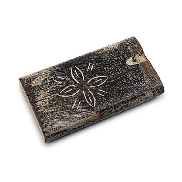 Unique Handmade Wooden Flower Dugouts for Smoking Enthusiasts