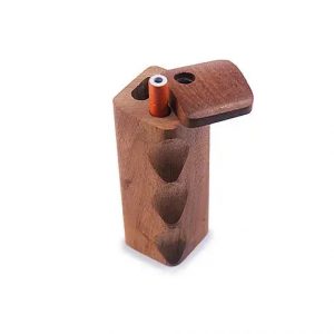 Handmade Wooden Grip Dugout with one Hitter