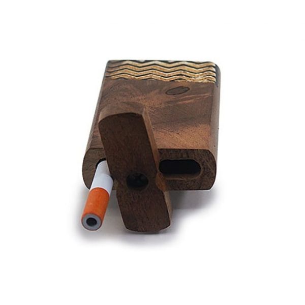 Handmade Wooden Wave Pattern Dugouts Collection