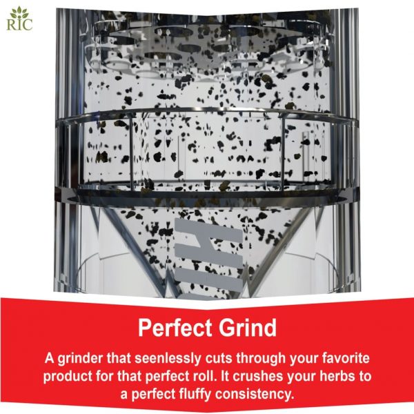 Portable Rolling Paper Grinder for Quick Grind & Pack