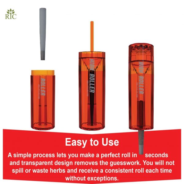 Portable Rolling Paper Grinder for Quick Grind & Pack