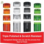 Portable Rolling Paper Grinder for Quick Grind & Pack
