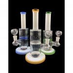 Honey Comb Perc Water Pipe for Smooth Filtration