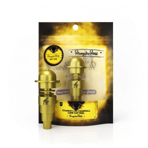 Honeybee Herb Titanium 6-in-1 Baseball Carb Cap Dab Nail
