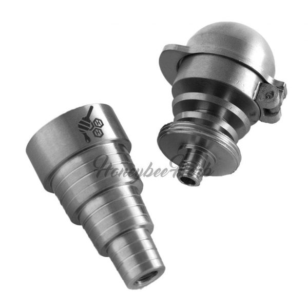 Honeybee Herb Titanium 6-in-1 Baseball Carb Cap Dab Nail