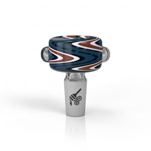 BASIN ZIG ZAG STIPPED FLOWER BOWL