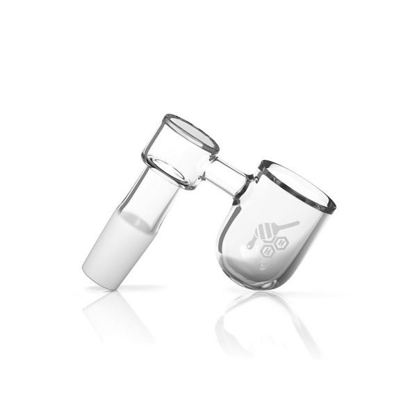 HONEY BEVEL BOWL SIDECAR QUARTZ BANGER - 90Â° DEGREE | YL