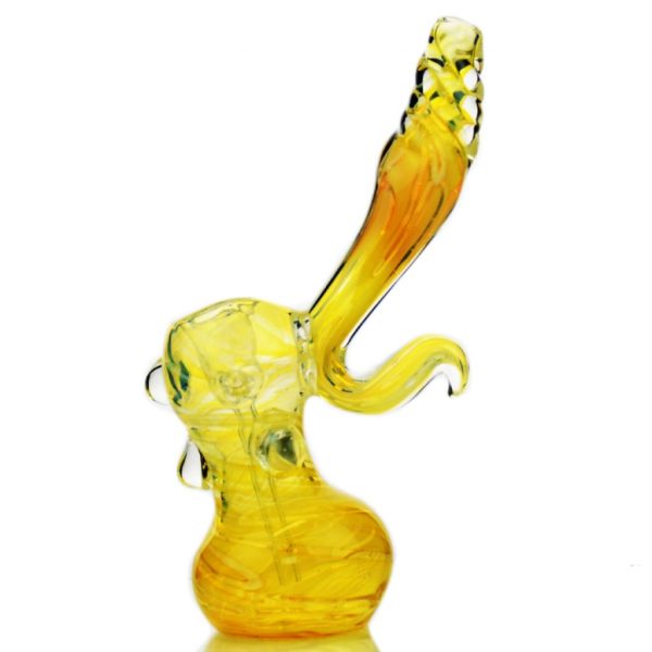 Silver Fume Bubbler for Unique Smoking Experience