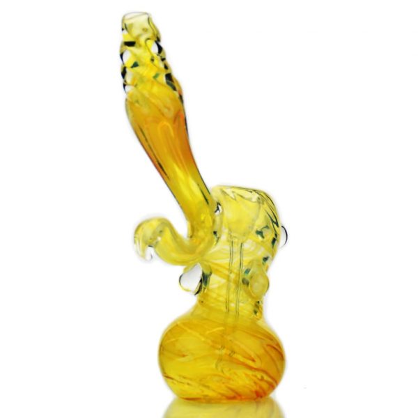 Silver Fume Bubbler for Unique Smoking Experience