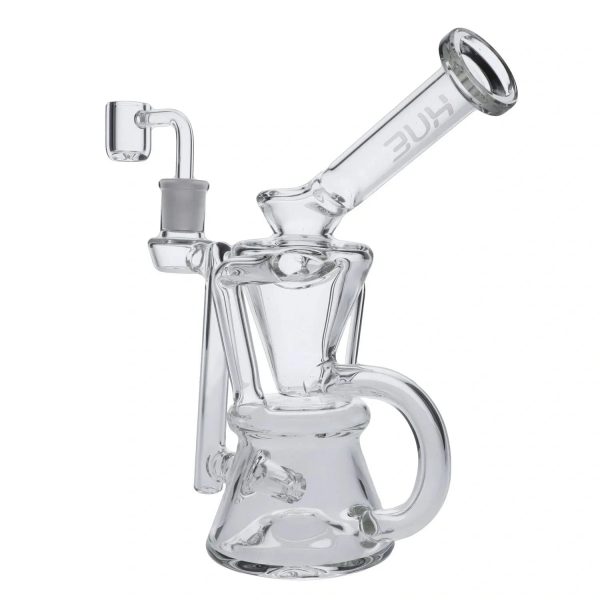 Hourglass Dab Rig Clear - 7.5"