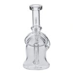 Mushroom Dab Rig Clear - 6.8"