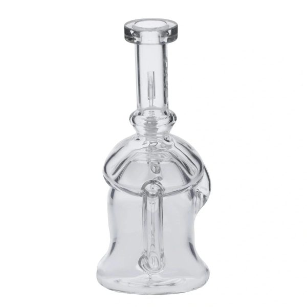 Mushroom Dab Rig Clear - 6.8"