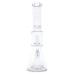 Hue Pyramid Bong Clear - 16.25"