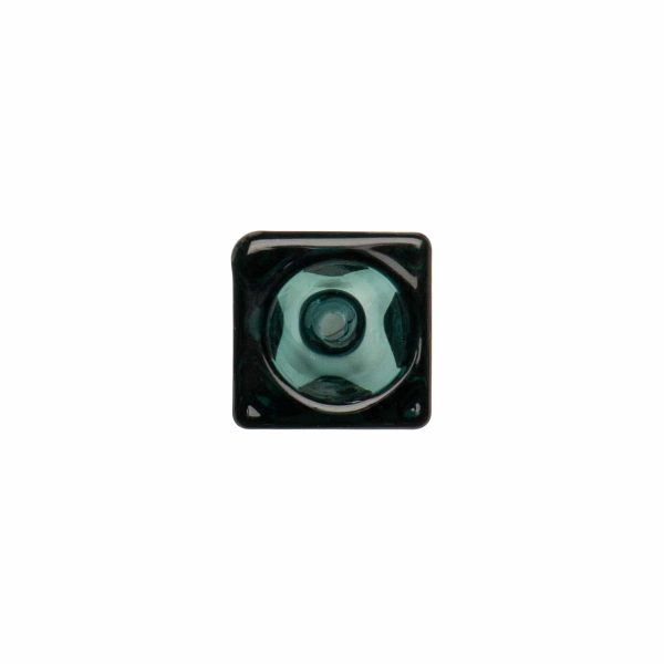 Jane West Twenties Collection Square Bowl 14mm | Teal