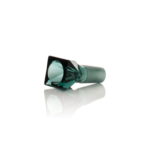 Jane West Twenties Collection Square Bowl 14mm | Teal