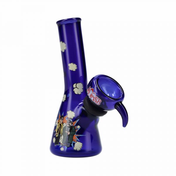 4" Mini Bong - Groovy Blue