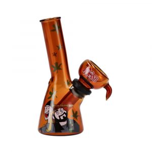 4" Mini Bong - Jay and Silent Bob Orange