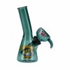 4" Mini Bong - Mooby's Teal
