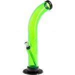 10'' Acrylic Curved Tube Bong