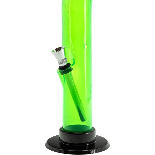 10'' Acrylic Curved Tube Bong
