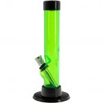 6" Acrylic Straight Tube Bong