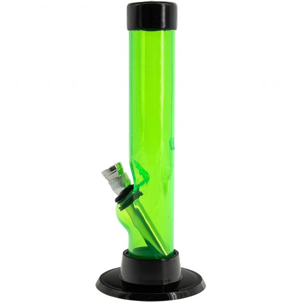 6" Acrylic Straight Tube Bong
