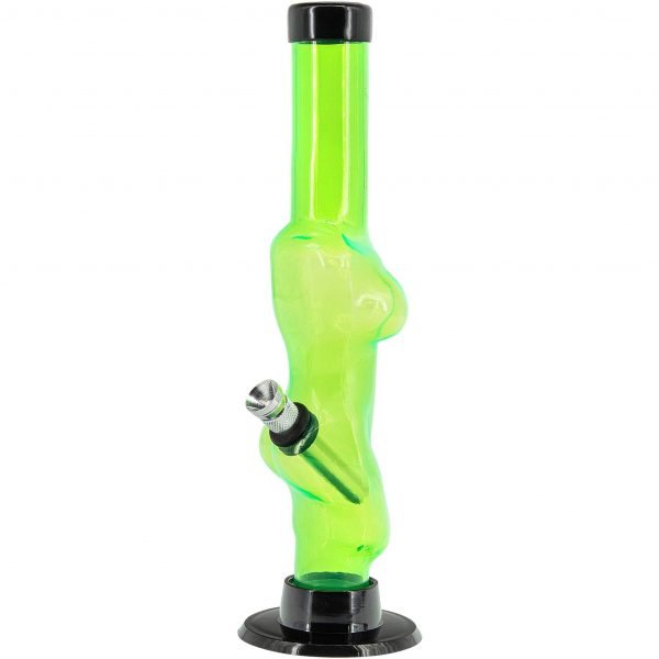 8" Acrylic Lady Contour Bong