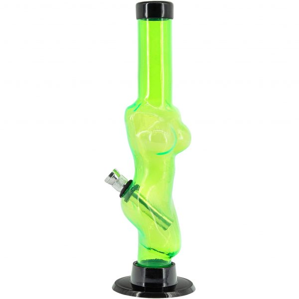 8" Acrylic Lady Contour Bong