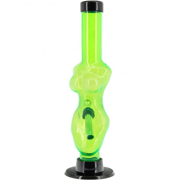 8" Acrylic Lady Contour Bong