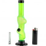 8" Acrylic Lady Contour Bong