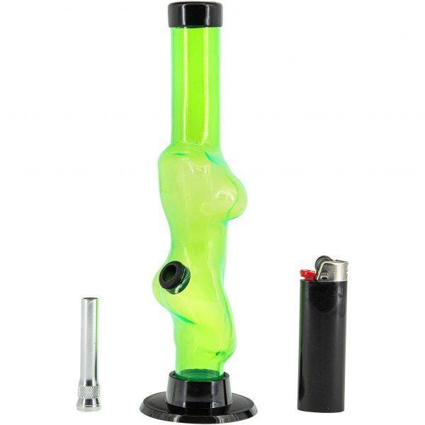 8" Acrylic Lady Contour Bong