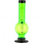 Acrylic Angled Neck Straight Tube Bubble Bong