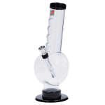 JM Plastics 420 Coin Base with Grip Acrylic Bong - 9 in.