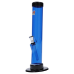 Straight Tube with Carb Hole Acrylic Bong - 9 in.