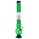 Bubble Base with Glass Perc Acrylic Bong